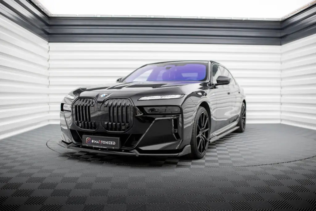 Front Splitter V.2 compatible with BMW 7 M-Pack / M760e / i7 M-Pack G70
