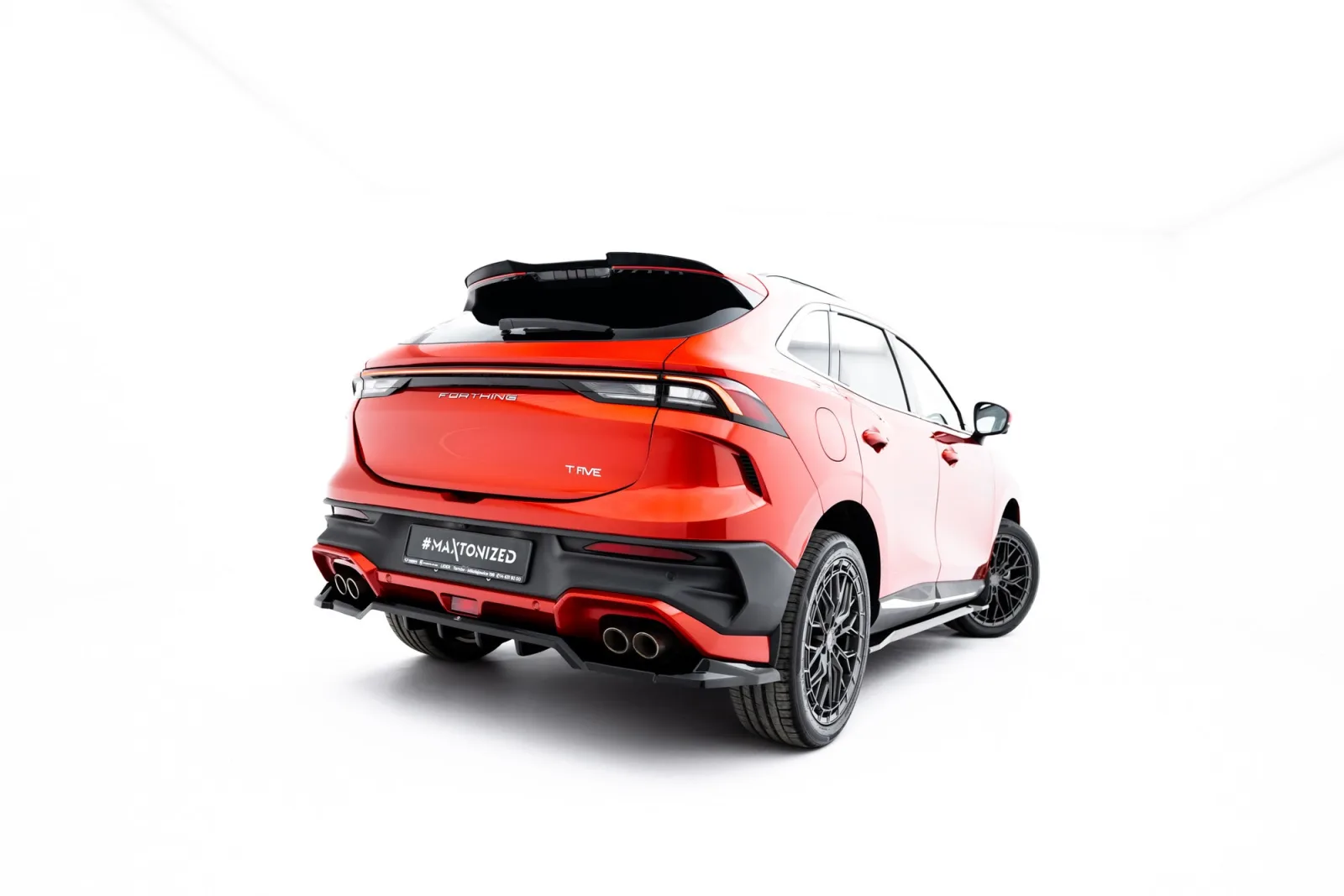 Rear Splitter (With Diffuser) compatible with Forthing T-Five Mk1
