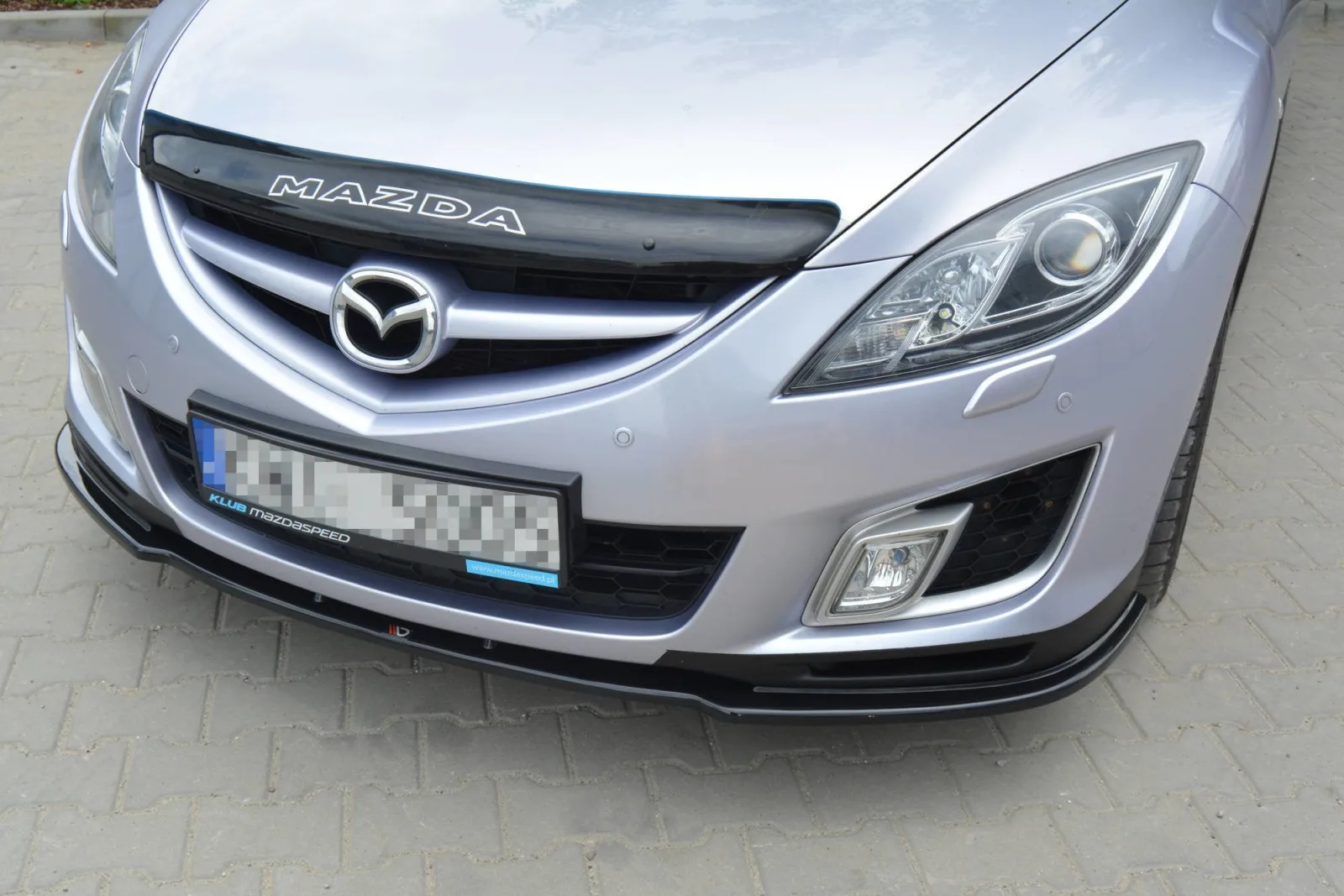 Front Splitter compatible with Mazda 6 MK2 SPORT HATCH (GH-SERIES) PRE-FACELIFT