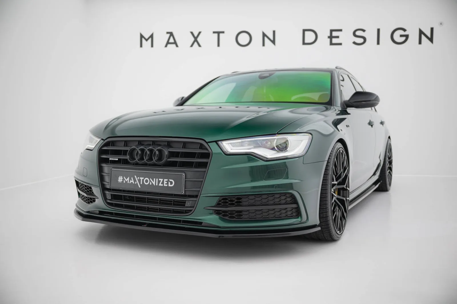 Front Splitter V.1 compatible with Audi S6 / A6 S-Line C7