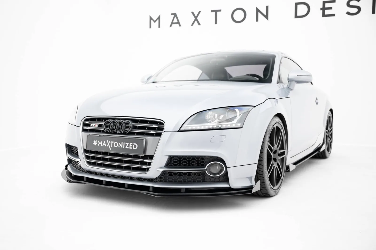 Front Splitter Street Pro + Flaps compatible with Audi TT S / TT S-Line 8J Facelift