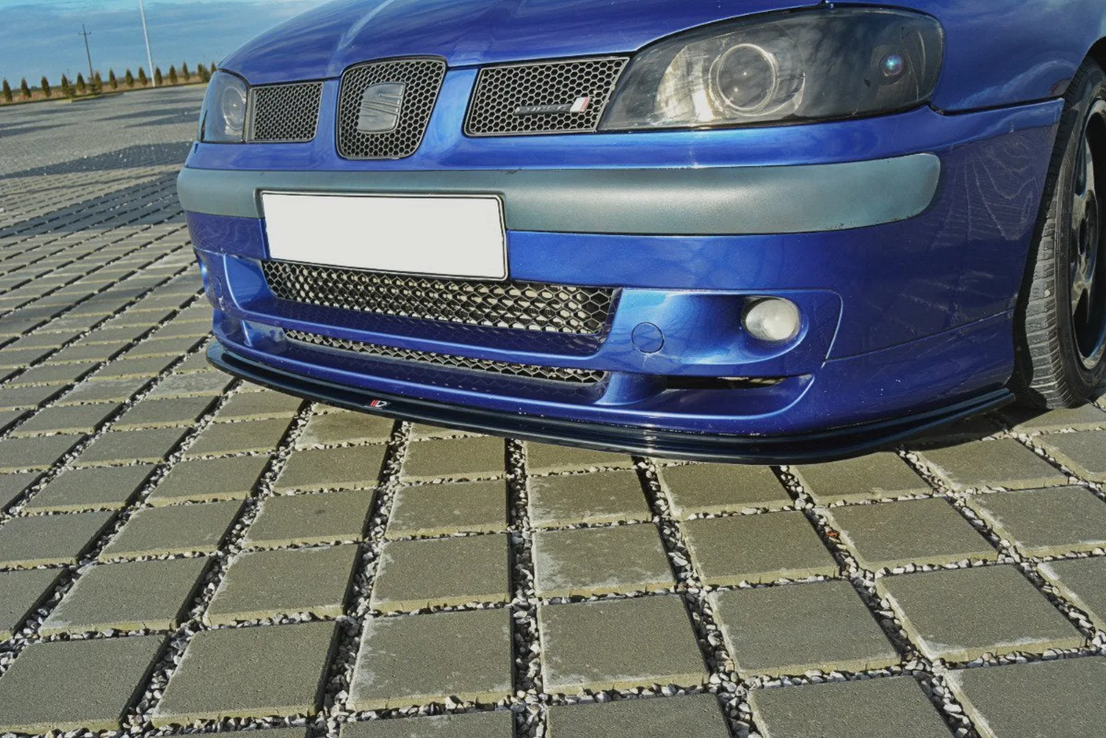 Front Splitter V.1 compatible with SEAT IBIZA MK2 Facelift CUPRA