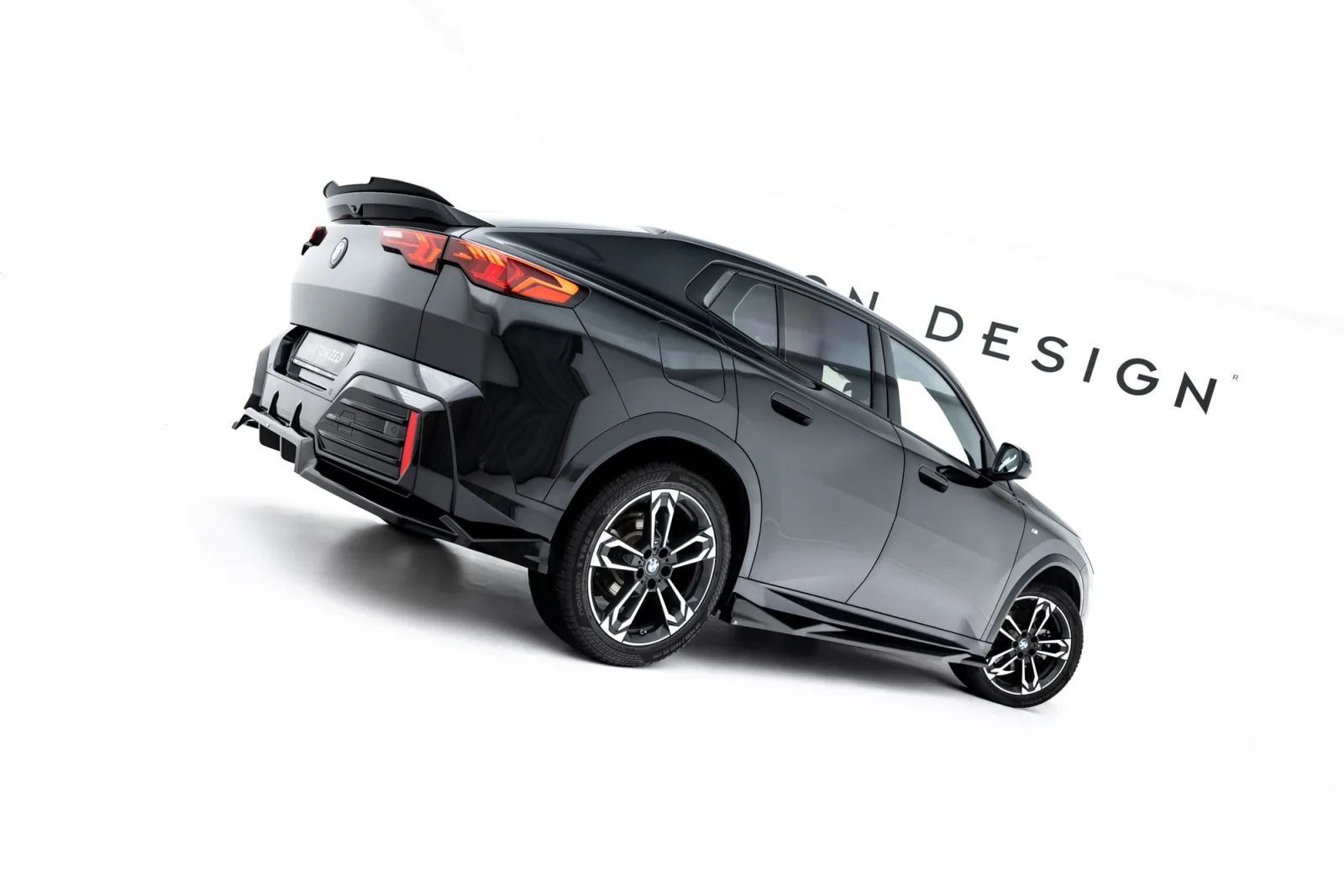 Side Skirts Diffusers compatible with BMW X2 M-Pack / iX2 U10