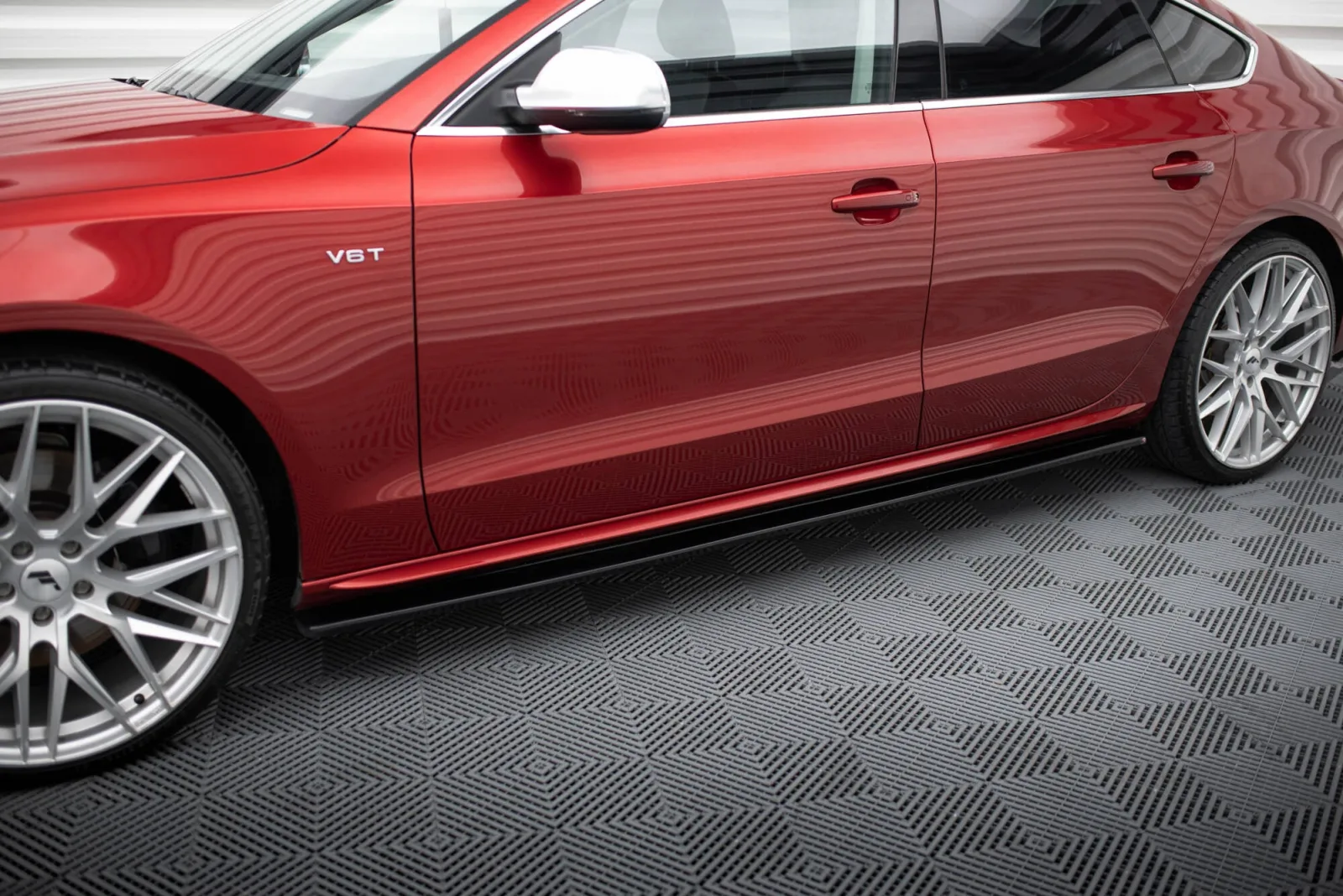 Side Skirts Diffusers compatible with Audi S5 / A5 / A5 S-Line Sportback 8T / 8T Facelift