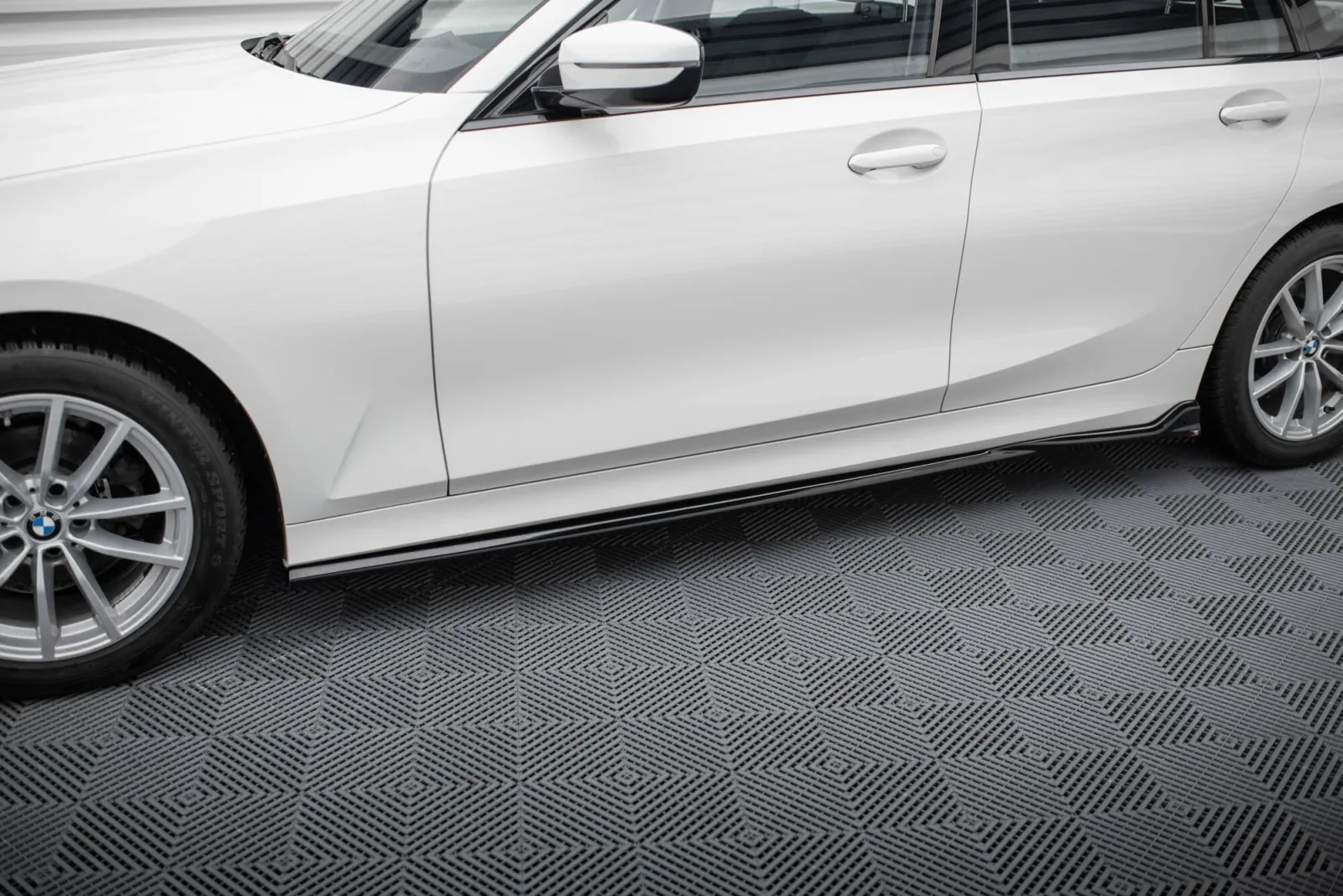 Side Skirts Diffusers compatible with BMW 3 Sedan / Touring G20 / G21 Facelift