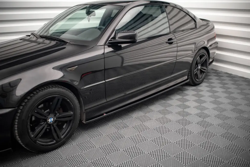 Side Skirts Diffusers V.2 compatible with BMW 3 Coupe M-Pack E46