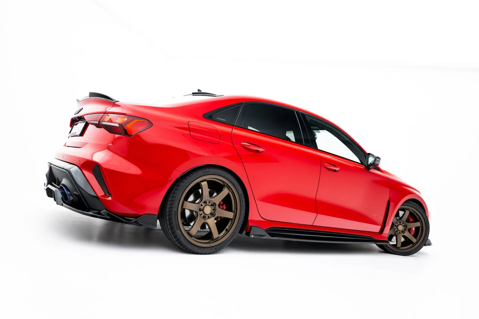 Side Skirts Diffusers V.2 compatible with Audi RS3 Sedan 8Y / 8Y Facelift