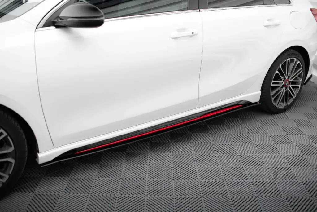 Side Skirts Diffusers Street Pro compatible with Kia Ceed GT Mk3 / Proceed Mk1