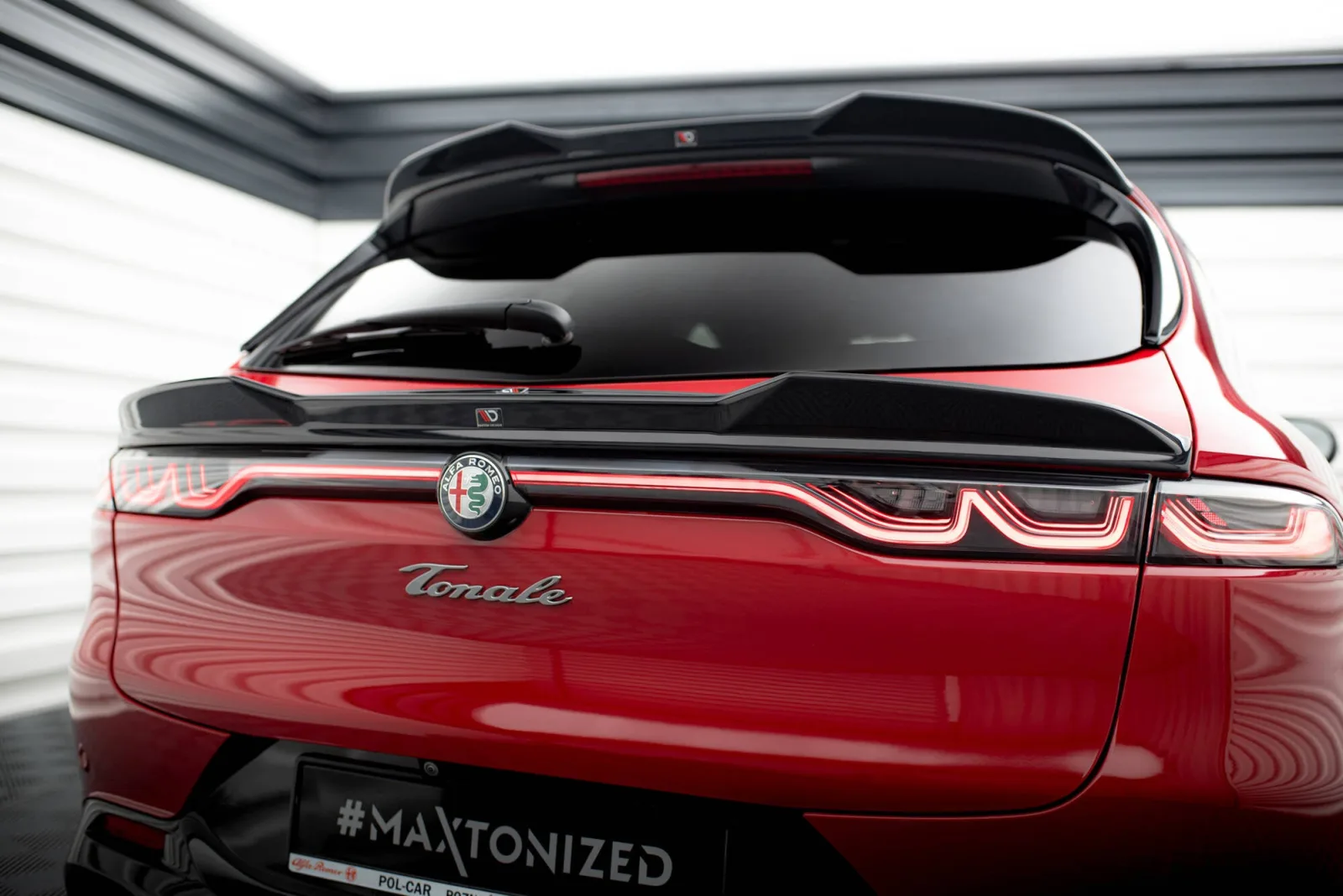 Lower Spoiler Extension 3D compatible with Alfa Romeo Tonale Mk1