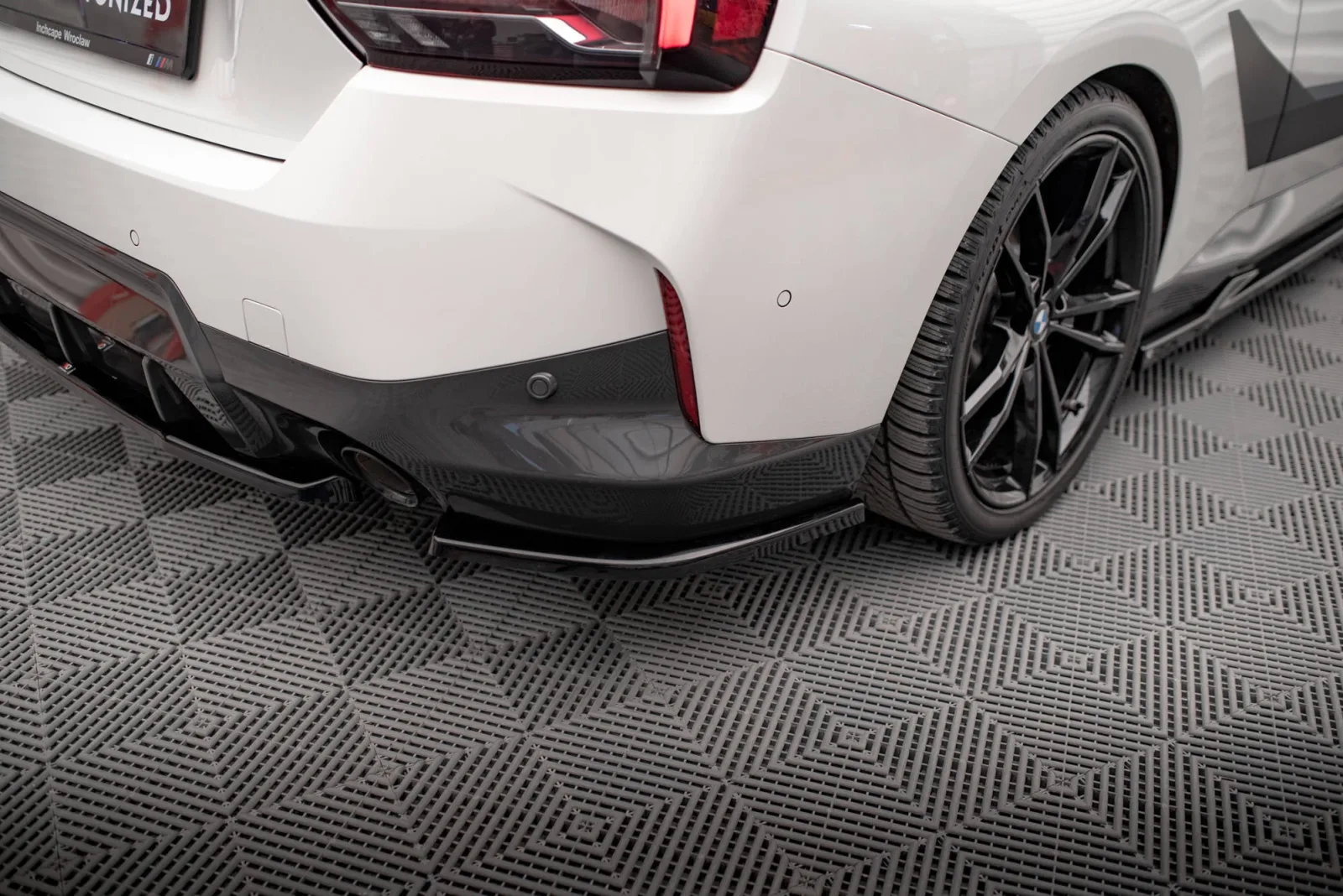 Rear Side Splitters V.2 compatible with BMW 2 Coupe M-Pack G42