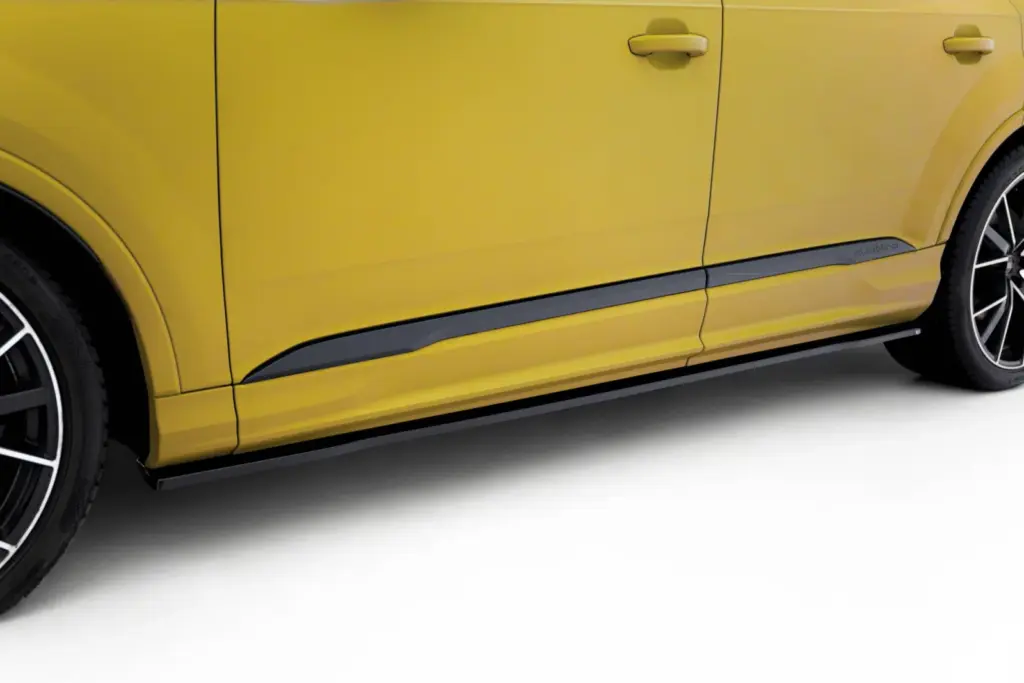 Side Skirts Diffusers V.1 compatible with Audi SQ7 / Q7 S-Line Mk2 (4M) Facelift