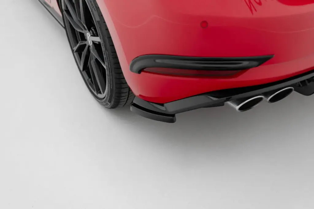Rear Side Splitters compatible with Volkswagen Golf Hatchback R / R-Line Mk7 Facelift
