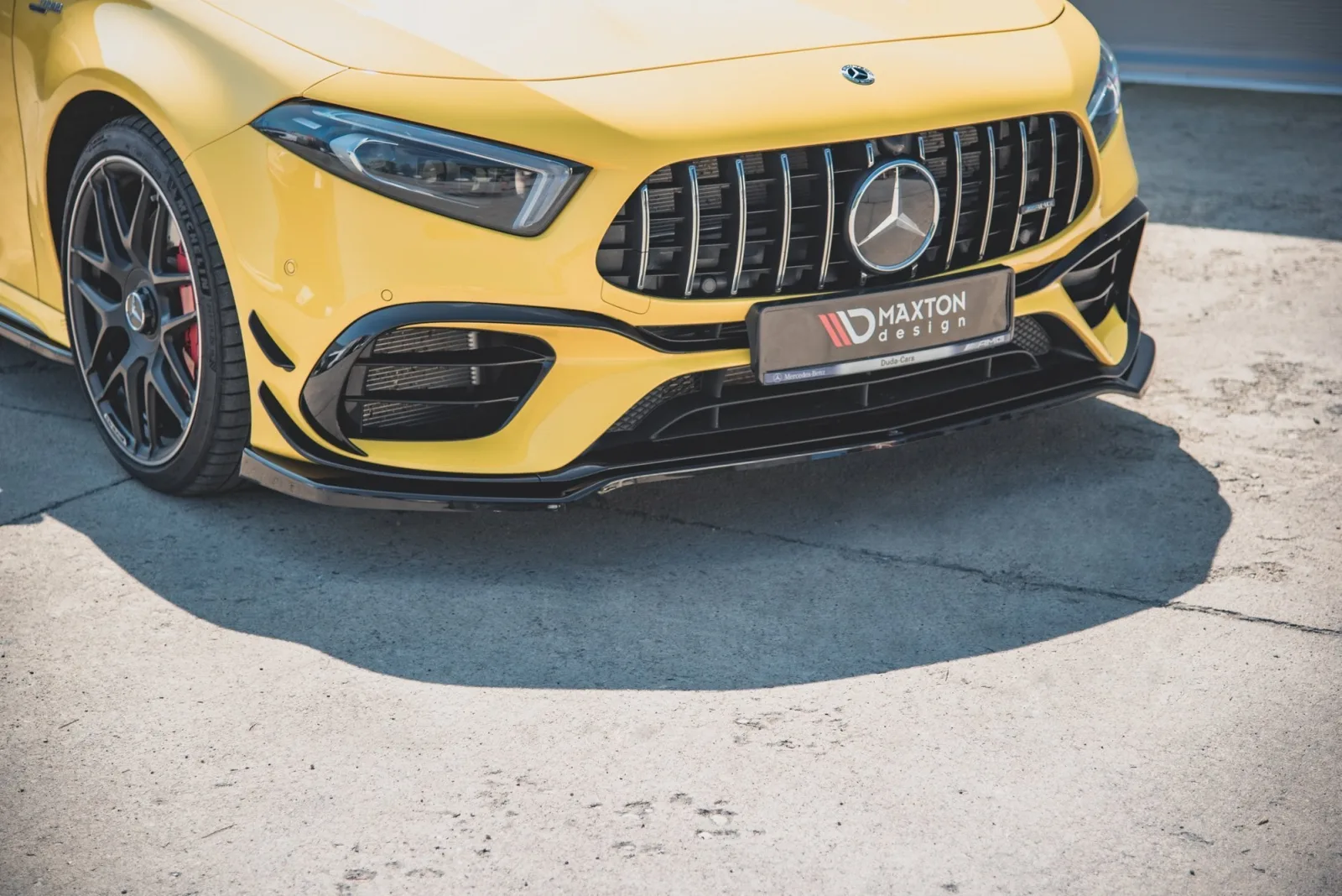 Front Splitter V.1 compatible with Mercedes-AMG A 45 S Aero Pack W177