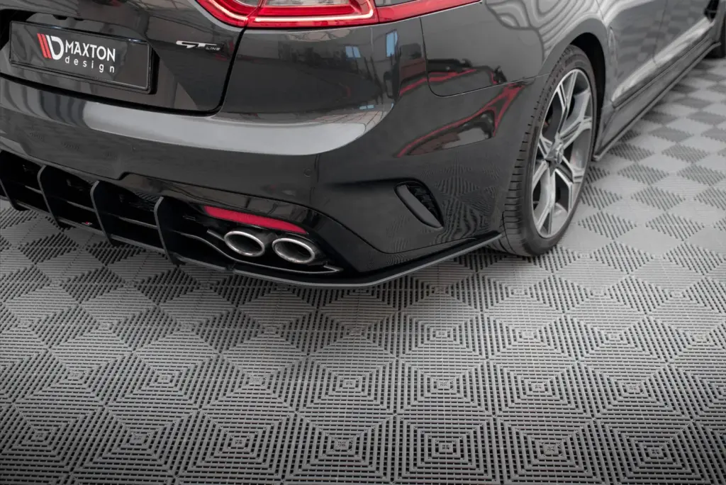 Rear Side Splitters Street Pro compatible with Kia Stinger GT / GT-Line Mk1