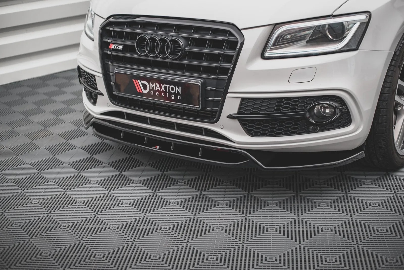 Front Splitter compatible with Audi SQ5 / Q5 S-Line Mk1 (8R)