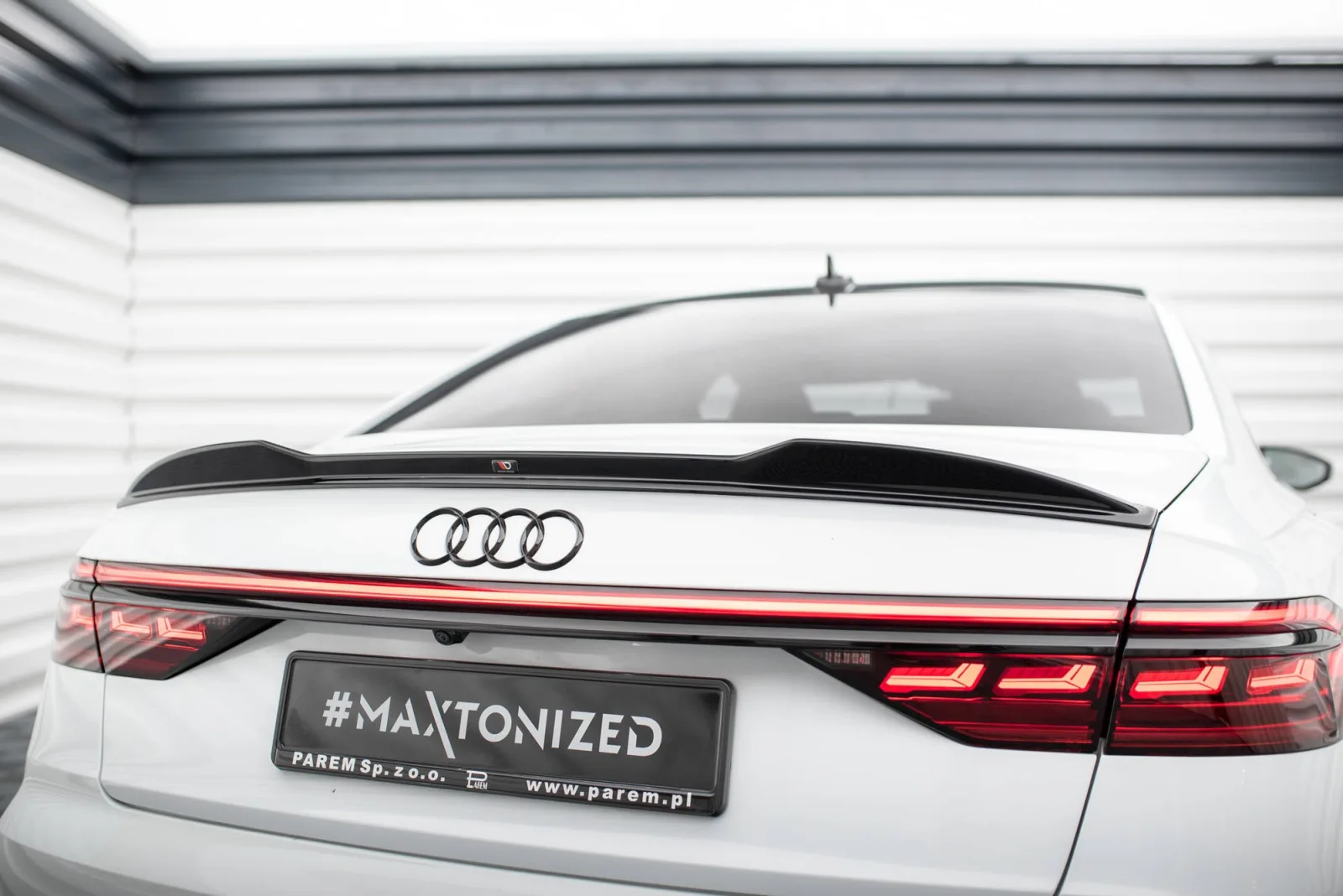 Spoiler Cap 3D compatible with Audi A8 / A8 S-Line / S8 D5