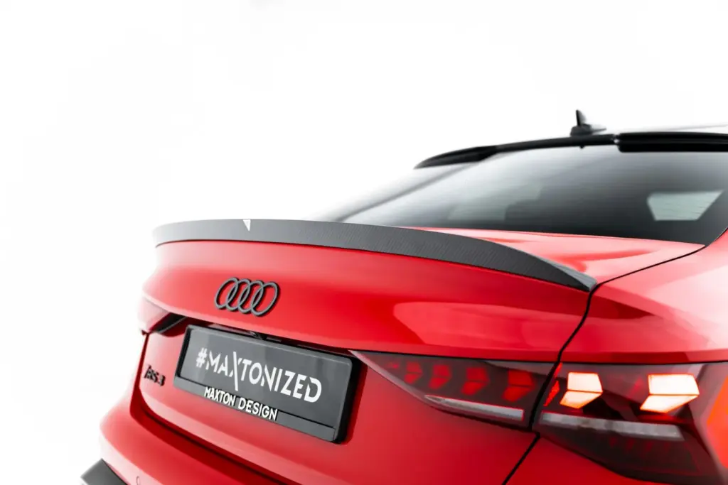 Carbon Spoiler Rear Boot Lid Prepreg V.2 compatible with Audi RS3 / S3 / A3 S-Line / A3 Sedan 8Y Facelift