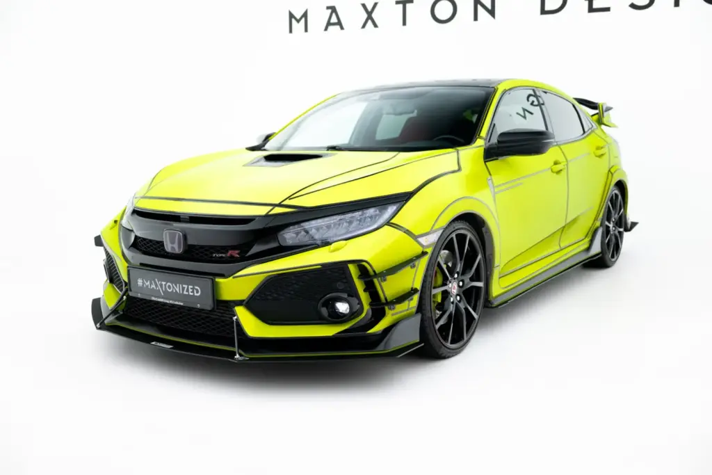 Front Splitter Racing V.1 compatible with Honda Civic Type-R Mk10 / Mk10 Facelift