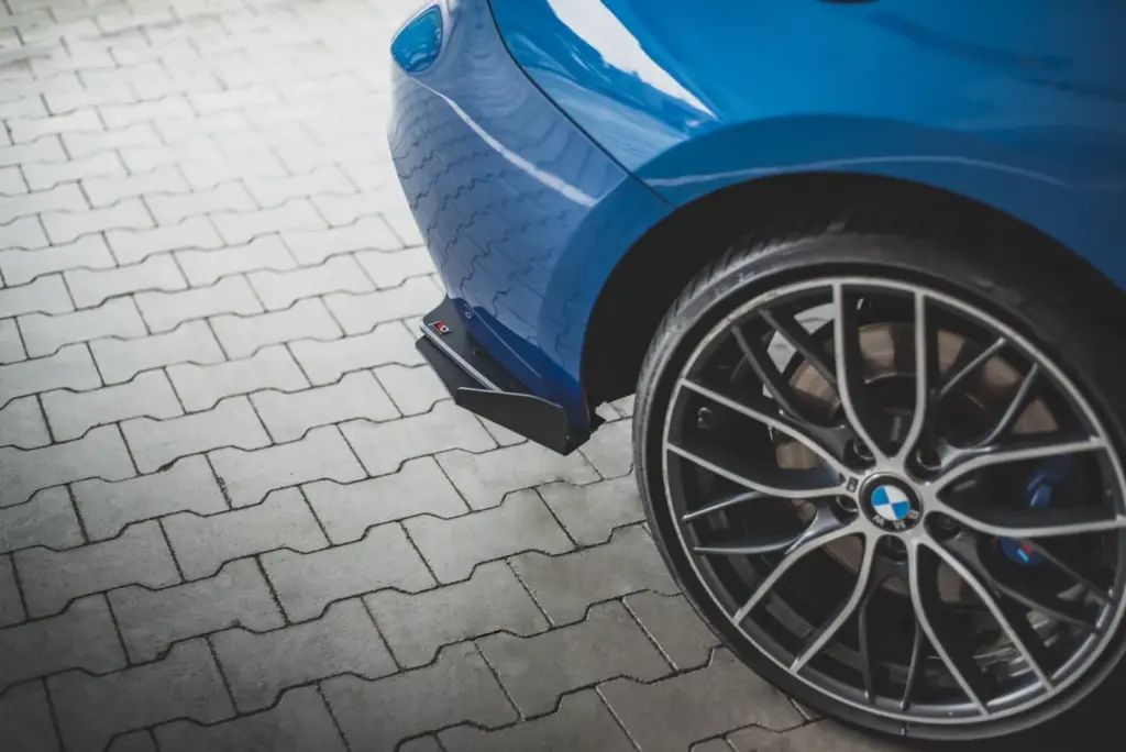 Rear Side Splitters Street Pro + Flaps compatible with BMW M135i F20