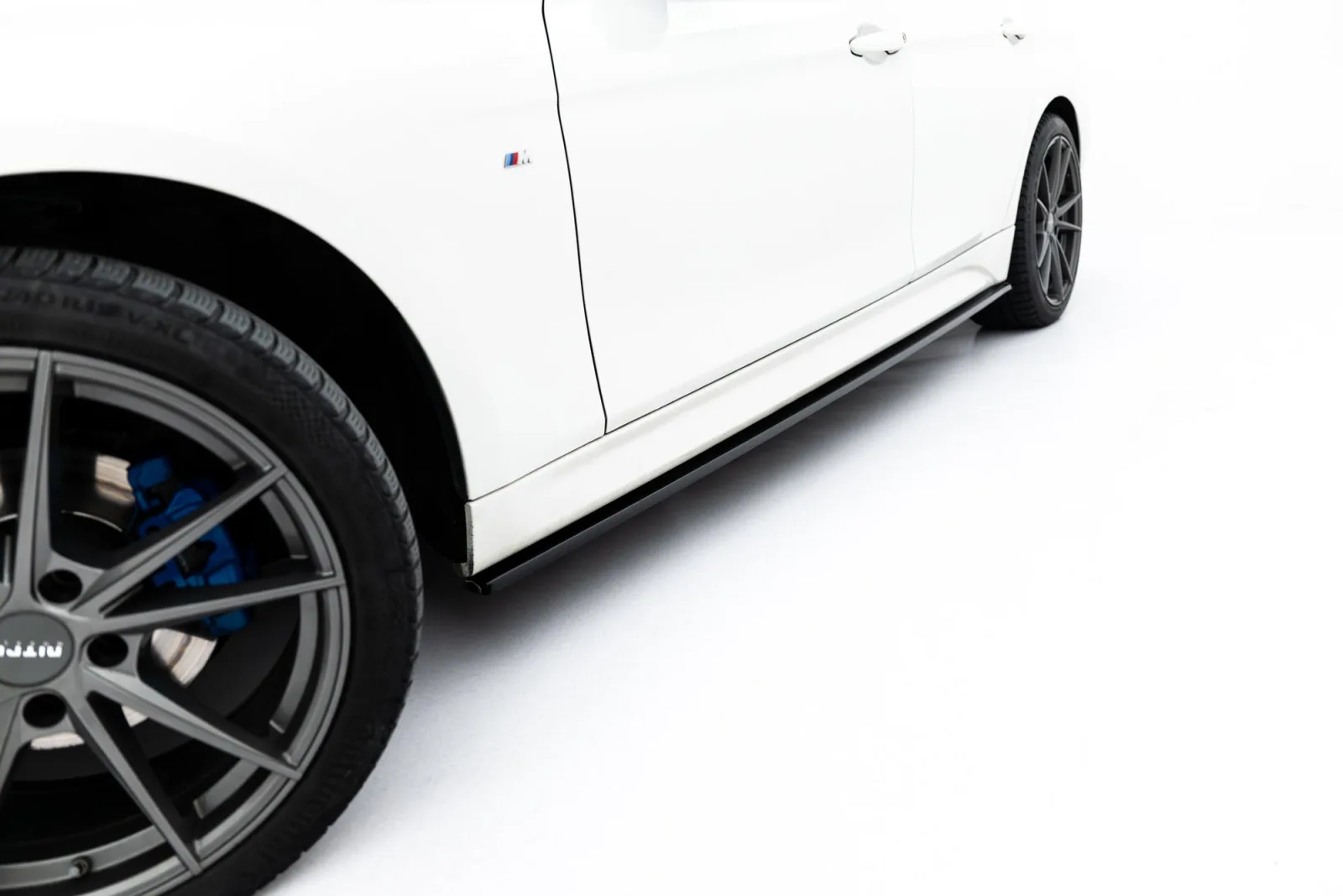 Side Skirts Diffusers compatible with BMW 3 M-Pack F30 / F30 Facelift