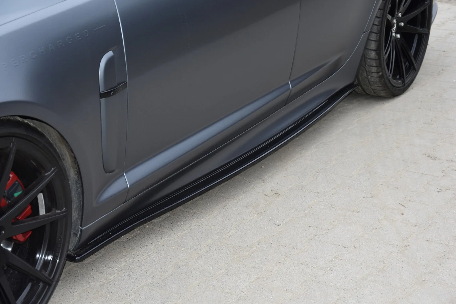 Side Skirts Diffusers compatible with Jaguar XF- R Mk1