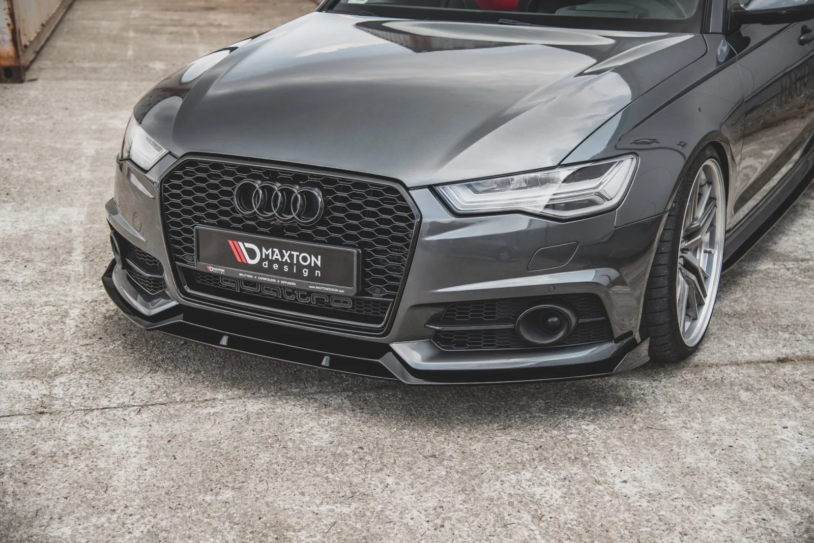 Front Splitter compatible with Audi A6 / A6 C7 S-line/ S6 C7 Facelift