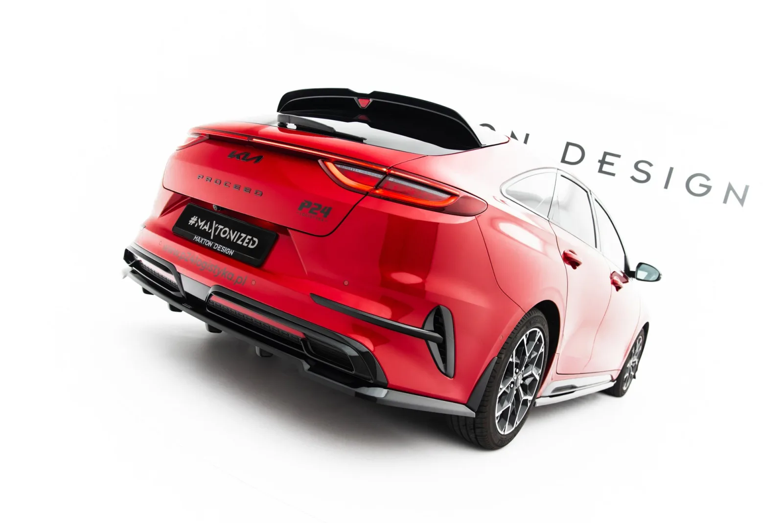 Spoiler Cap compatible with Kia ProCeed GT / GT-Line Mk1