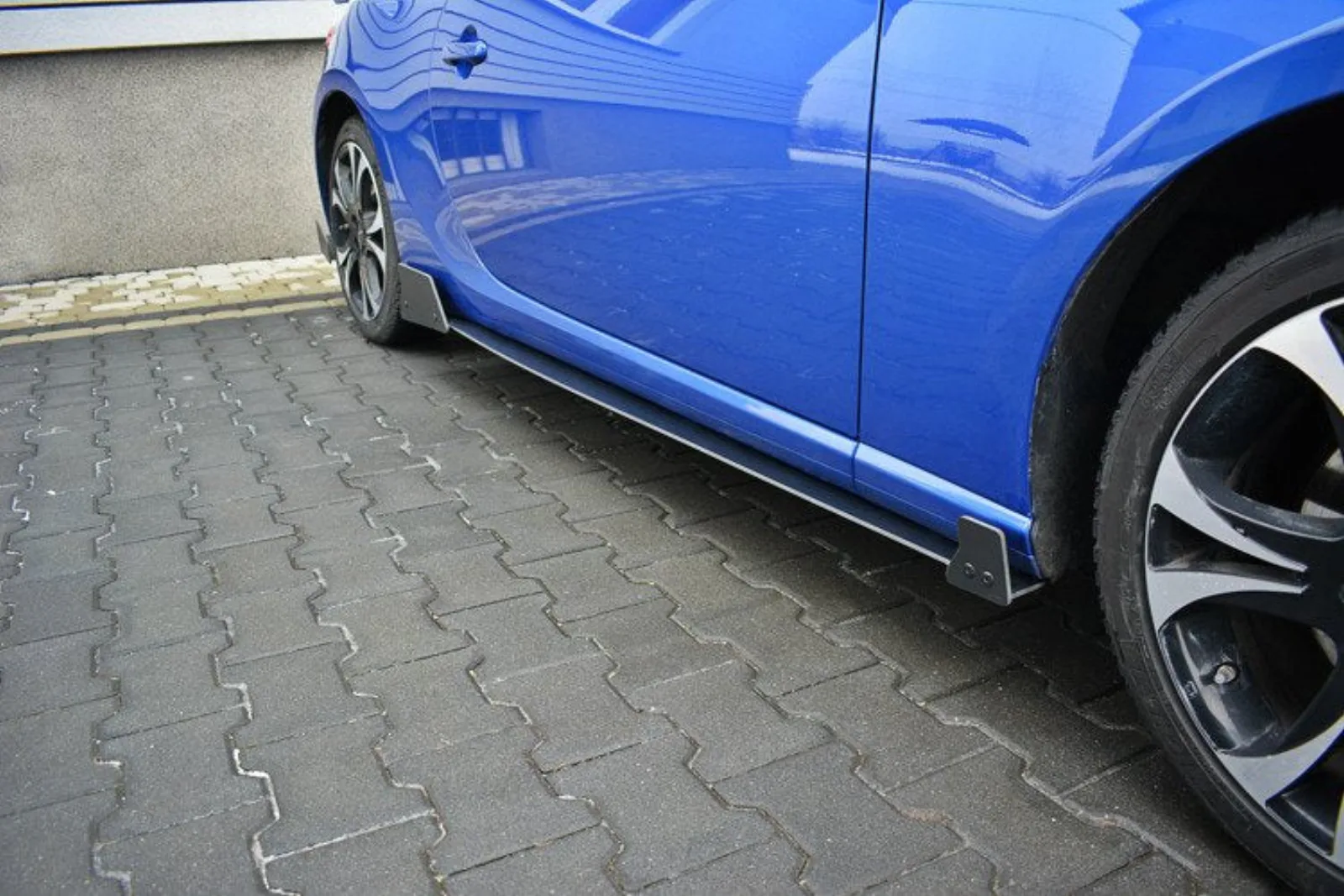 Side Skirts Diffusers Racing compatible with Subaru BRZ Mk1 / Mk1 Facelift