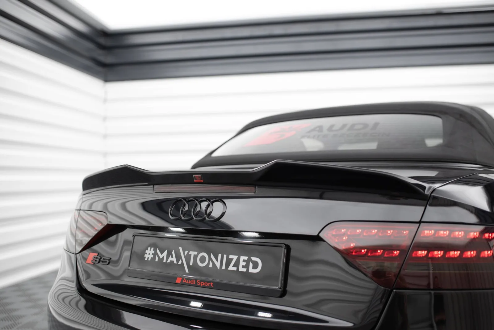 Spoiler Cap 3D compatible with Audi S5 / A5 S-Line Cabrio 8T