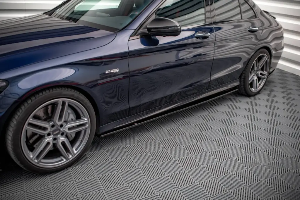 Side Skirts Diffusers compatible with Mercedes-AMG C 43 / AMG-Line W205