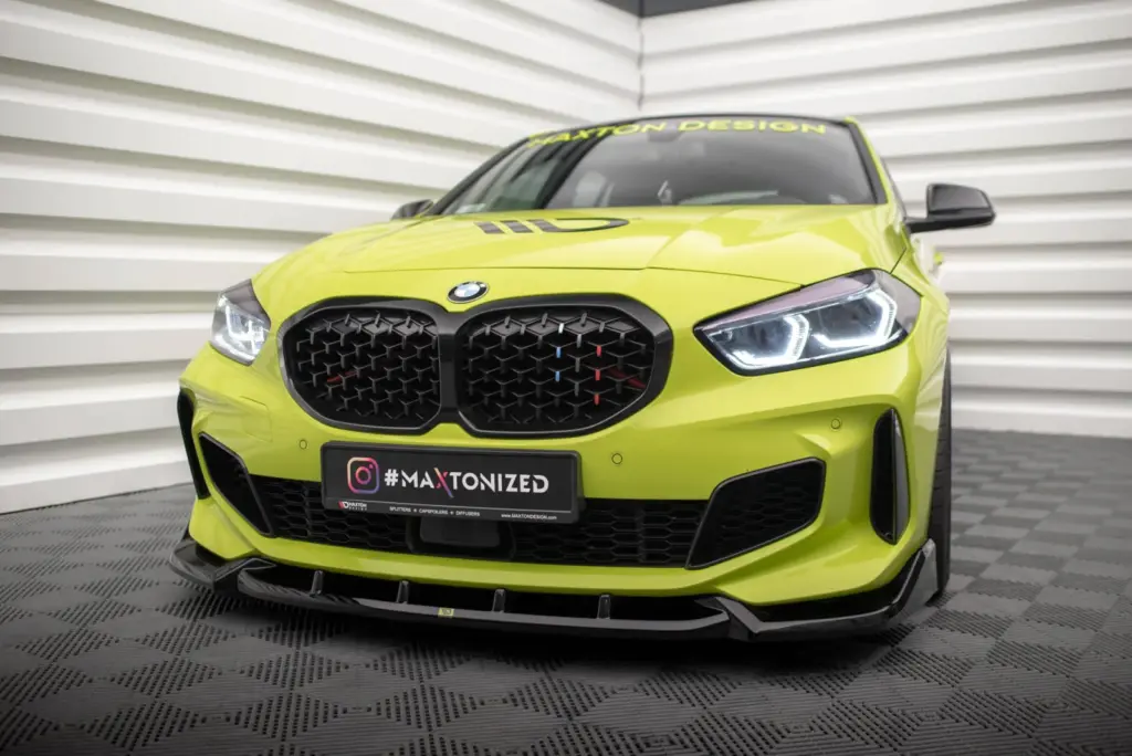 Front Splitter V.7 compatible with BMW 1 M-Pack / M135i / 128ti F40