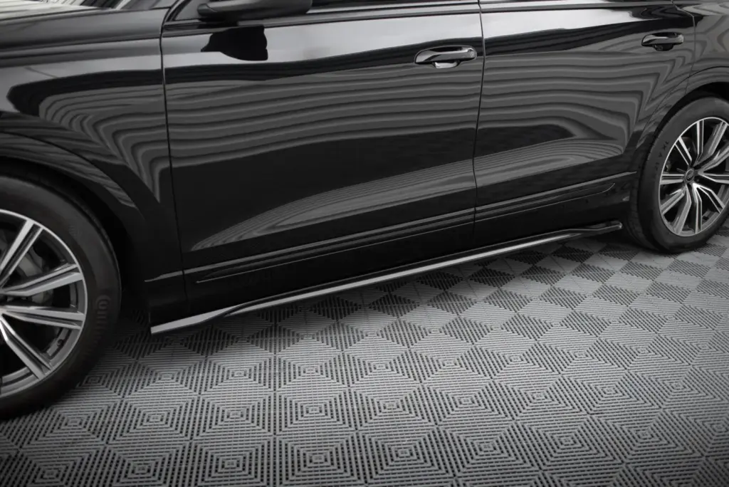 Side Skirts Diffusers V.2 compatible with Audi Q8 / Q8 S-line / SQ8 Mk1 / Mk1 Facelift