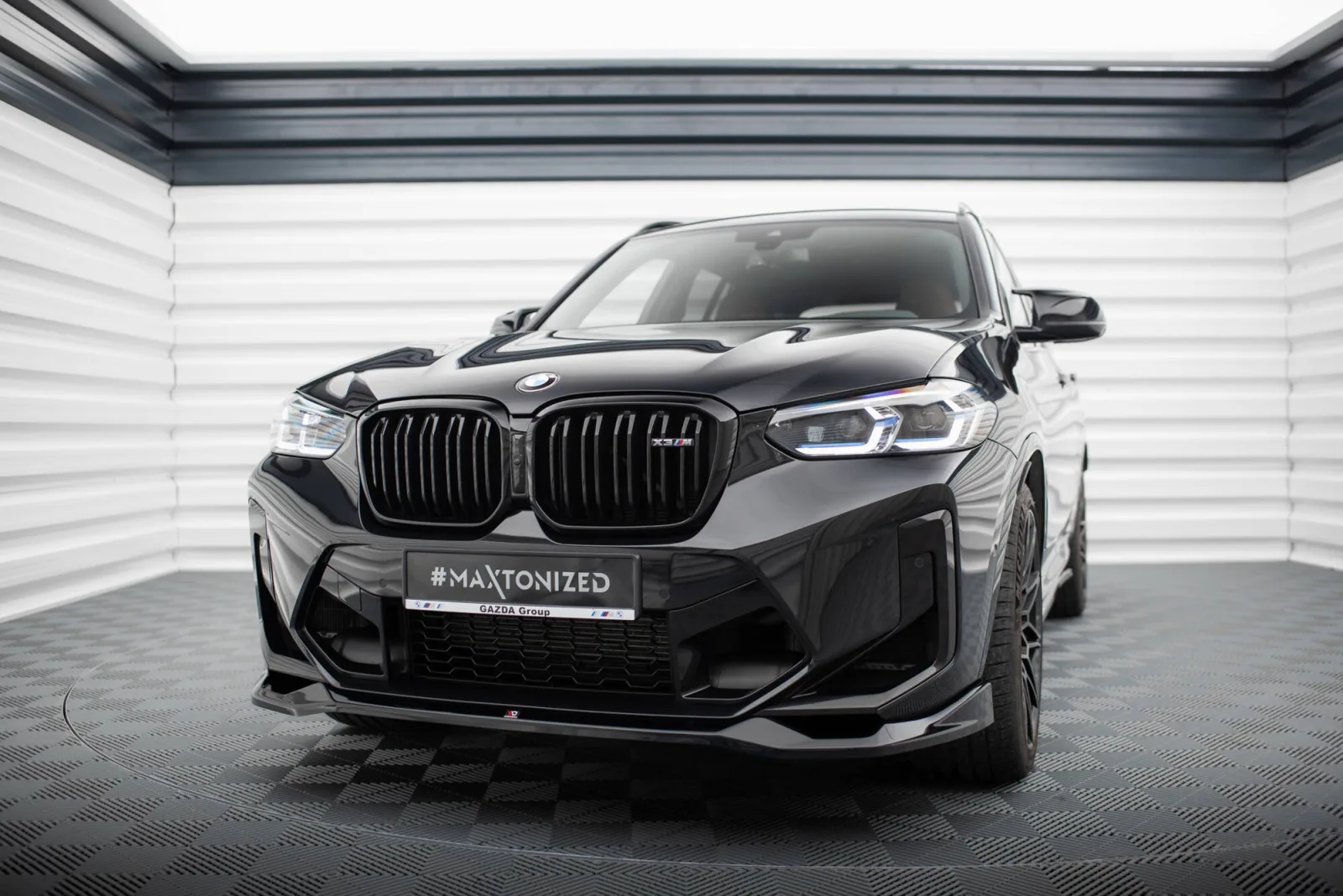 Front Splitter V.2 compatible with BMW X3 M F97 Facelift