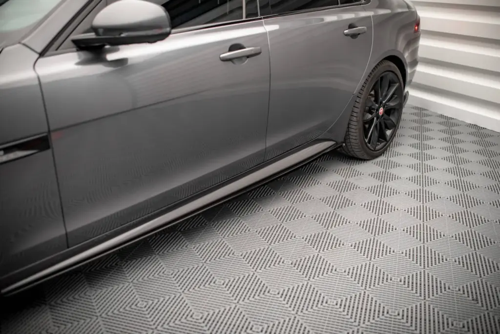 Side Skirts Diffusers compatible with Jaguar XF R-Sport Mk2