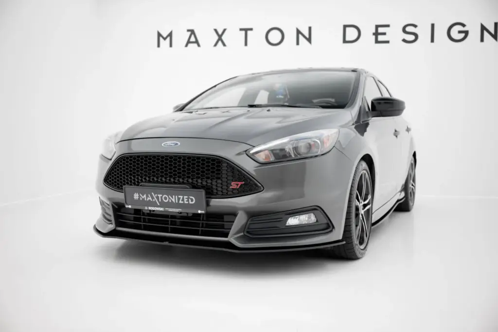 Front Splitter Street Pro compatible with Ford Focus ST Mk3 Facelift