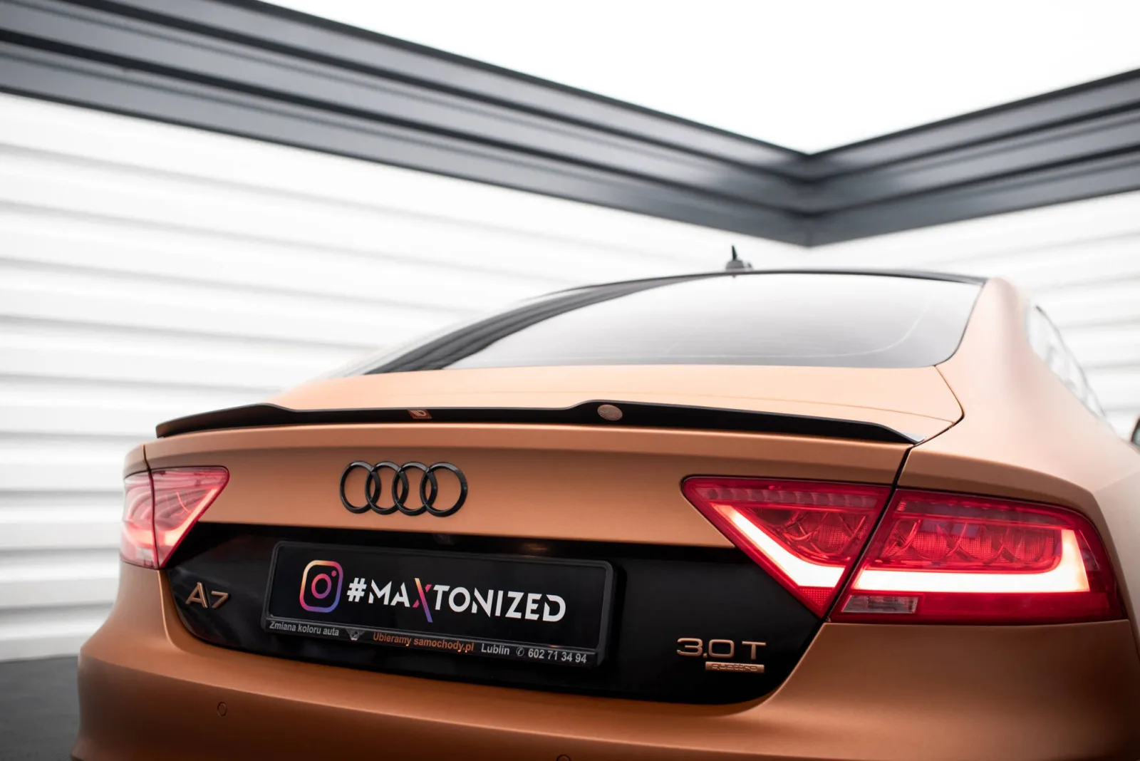 Spoiler Cap compatible with Audi A7 C7