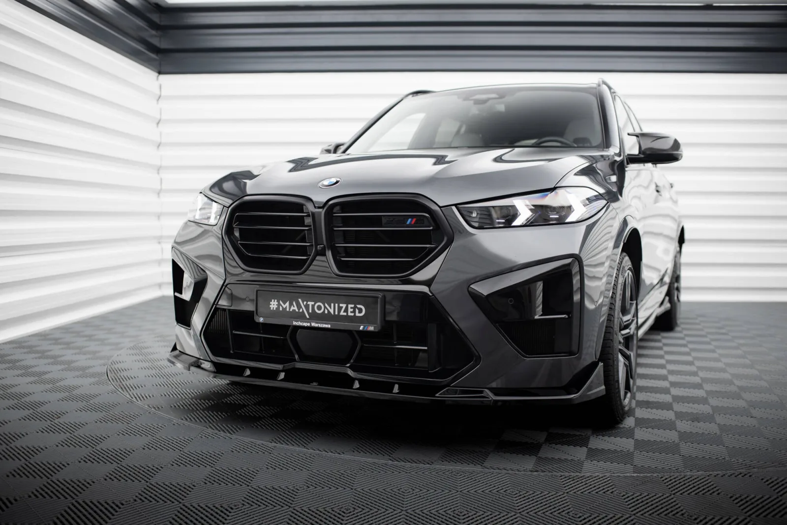 Front Splitter V.2 compatible with BMW X5 M F95 Facelift