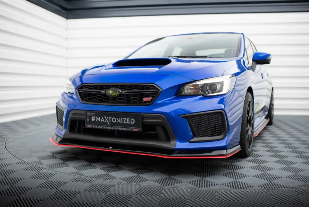 Front Splitter V.2 compatible with Subaru WRX STI Mk1 Facelift