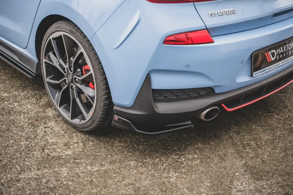 Rear Side Splitters V.3 compatible with Hyundai I30 N Mk3 Hatchback