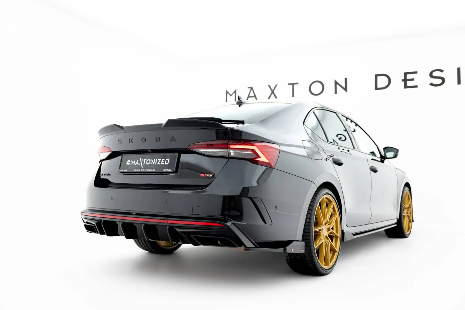 Rear Valance compatible with Skoda Octavia RS Liftback / Combi Mk4 Facelift