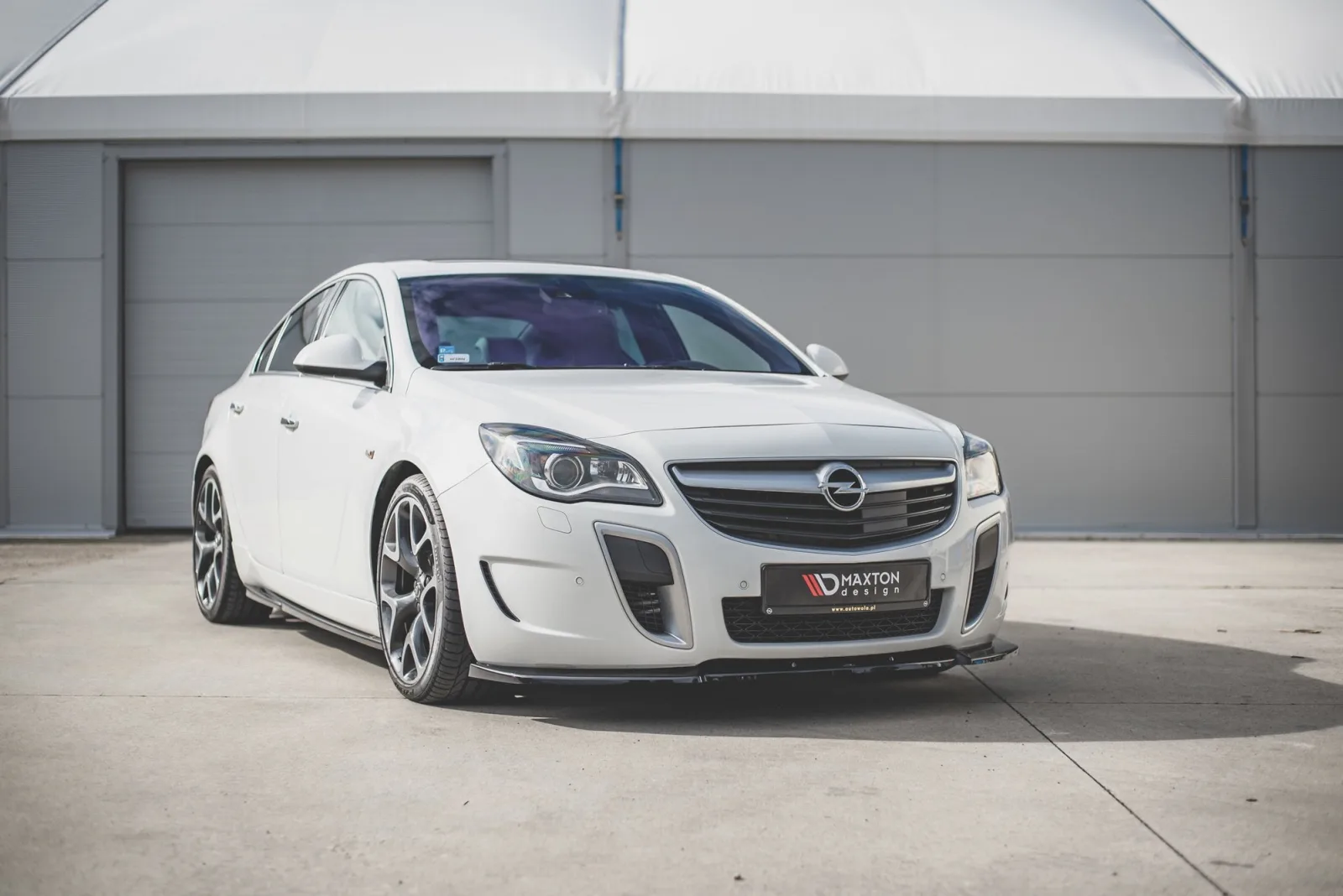 Front Splitter V.1 compatible with Opel Insignia Mk. 1 OPC Facelift