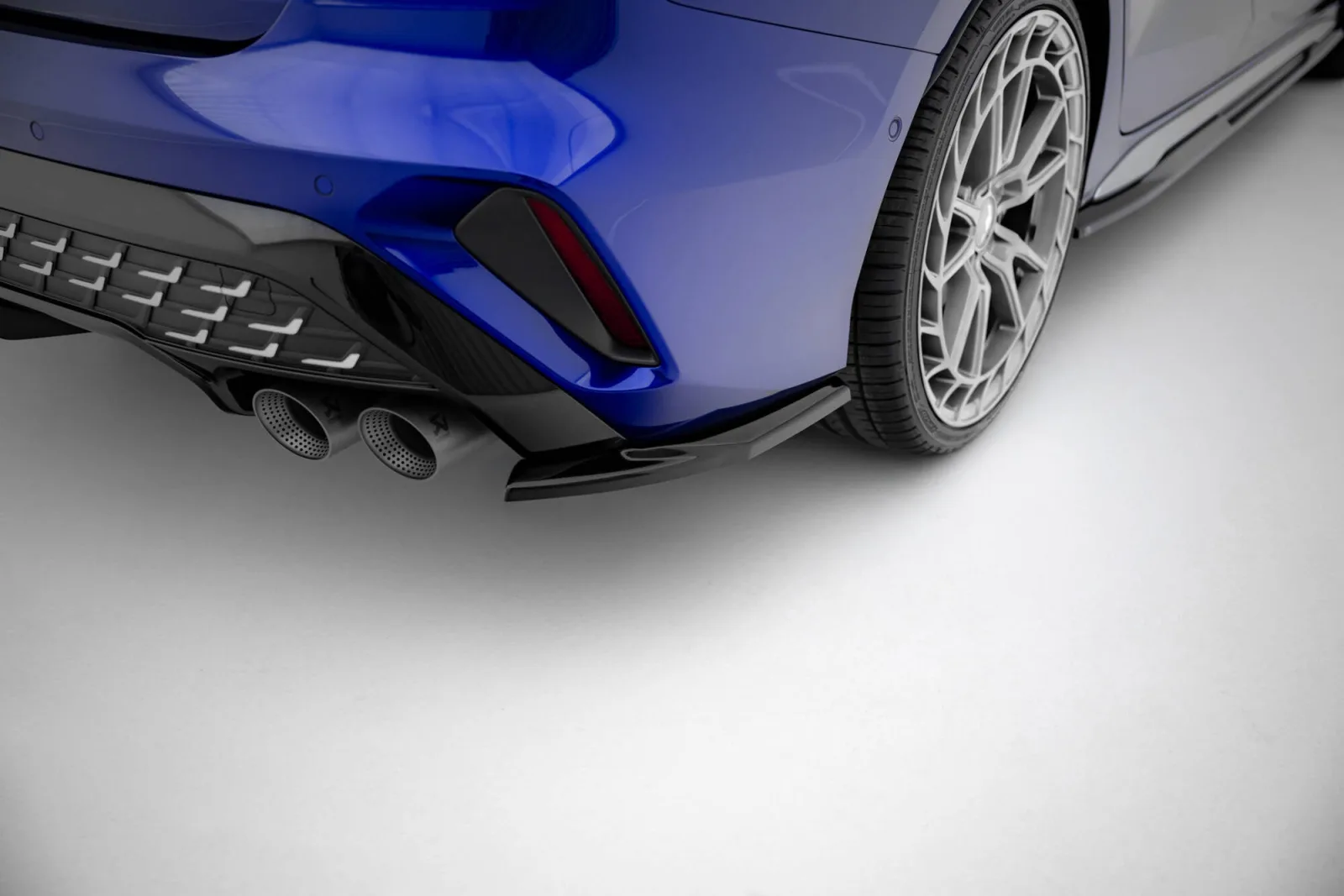 Rear Side Splitters V.1 compatible with Audi S3 Sedan 8Y Facelift