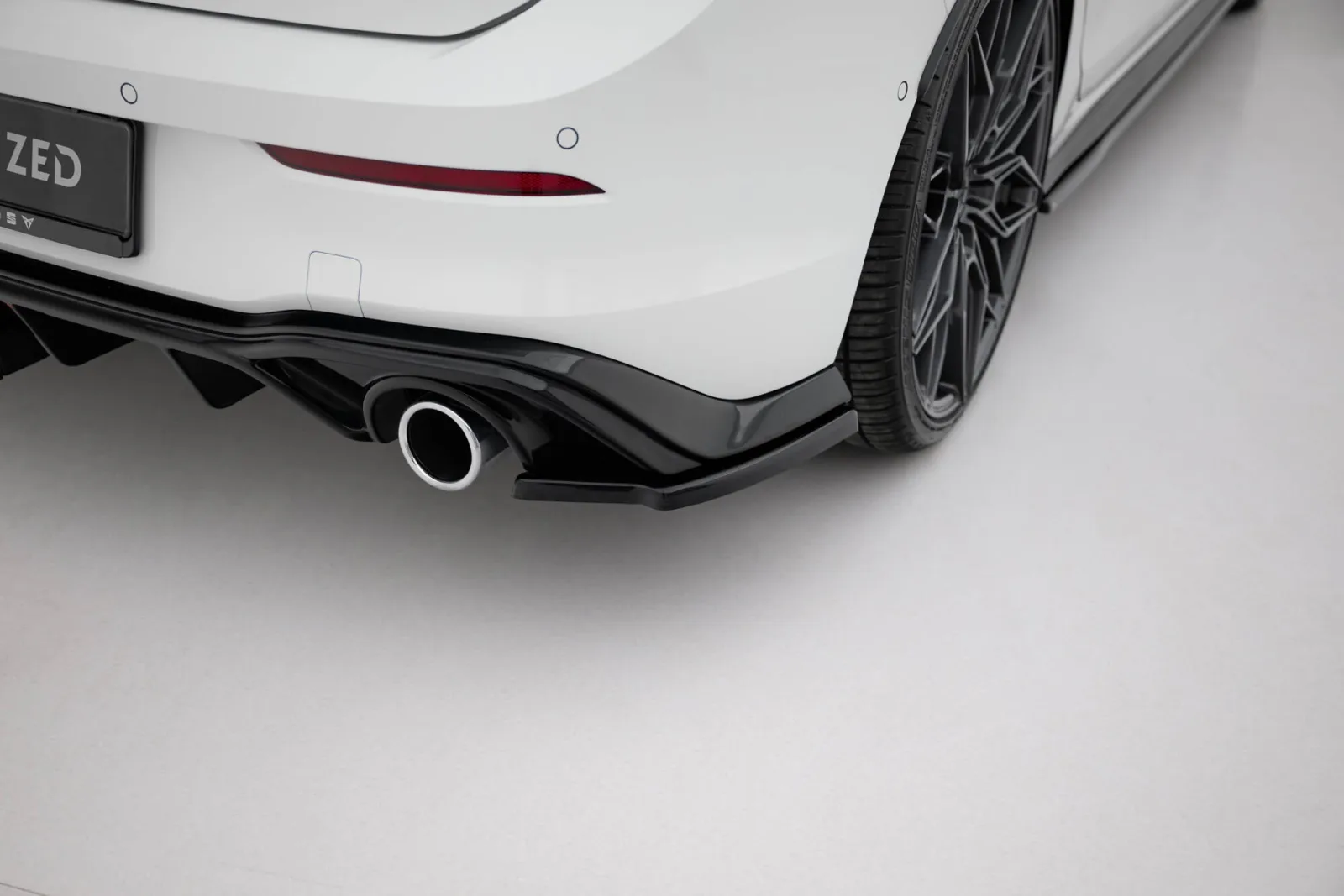 Rear Splitters V.3 compatible with Volkswagen Golf GTI Mk8