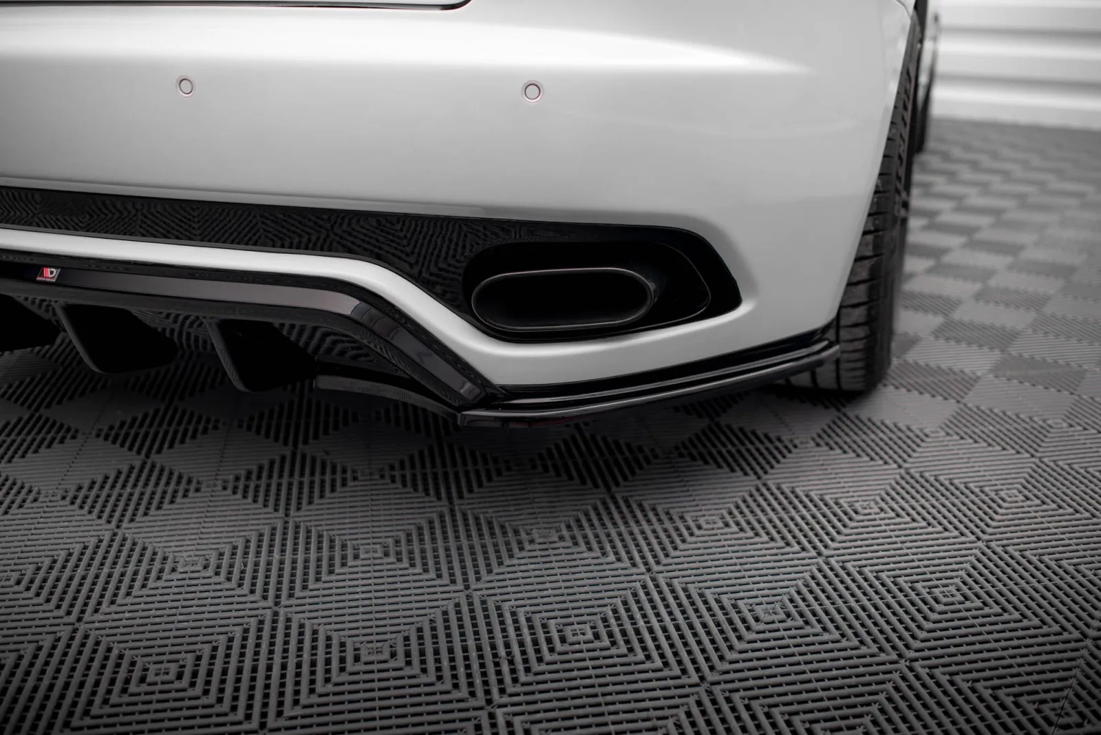 Rear Side Splitters V.2 compatible with Maserati Granturismo Mk1