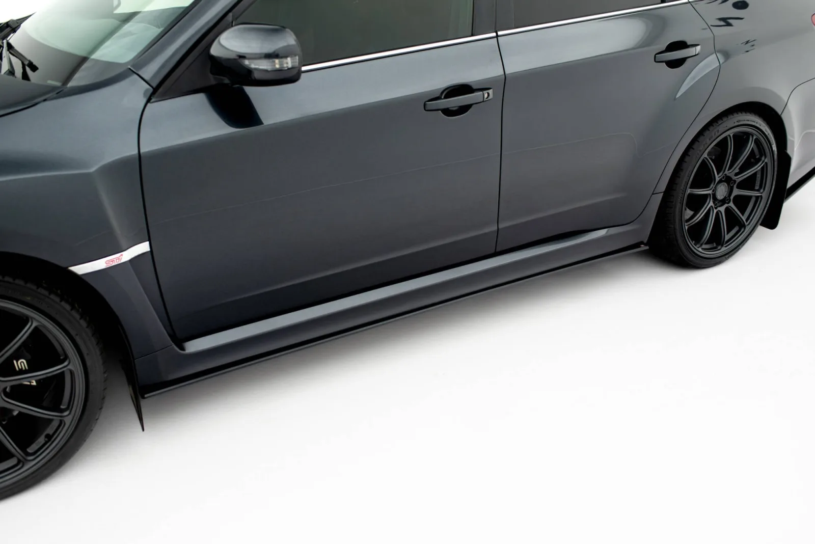 Side Skirts Diffusers Street Pro compatible with Subaru Impreza WRX STI Mk3 Facelift