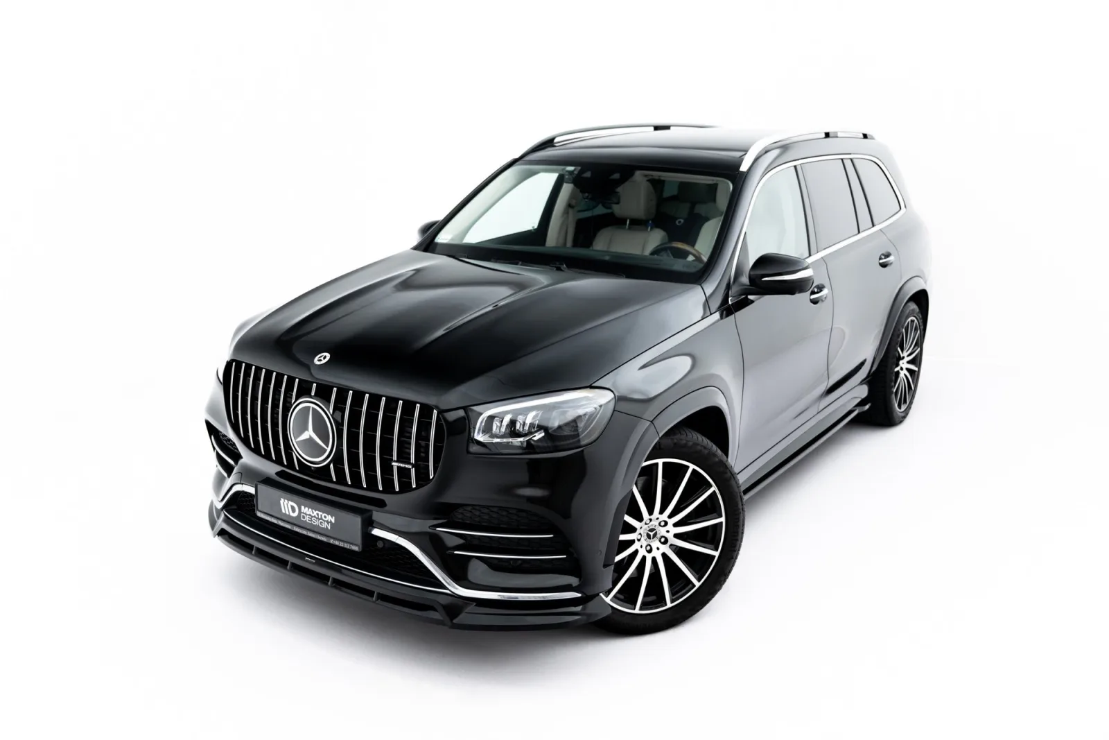 Front Splitter V.2 compatible with Mercedes-Benz GLS AMG-Line X167