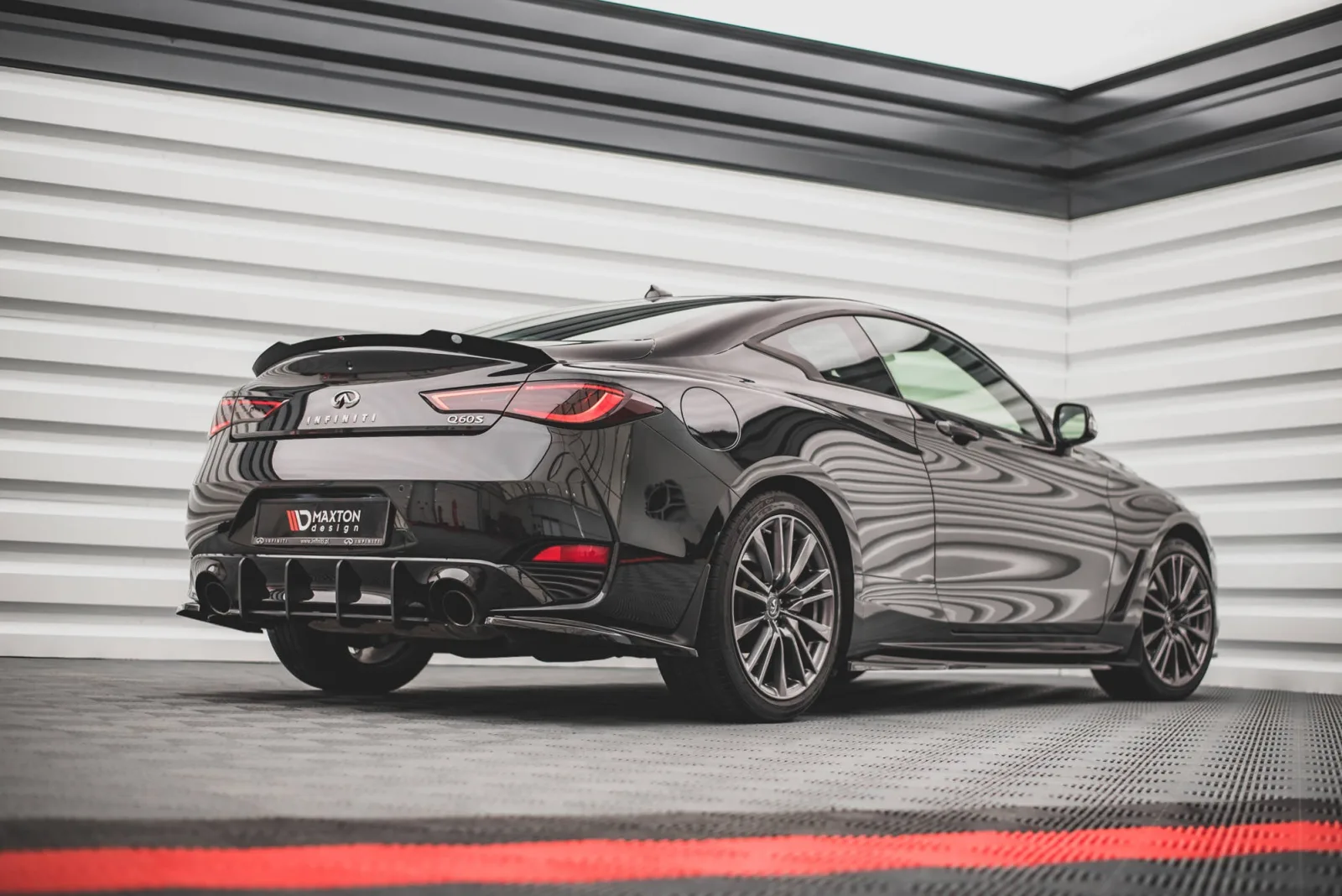 Spoiler Cap compatible with Infiniti Q60 S Mk2
