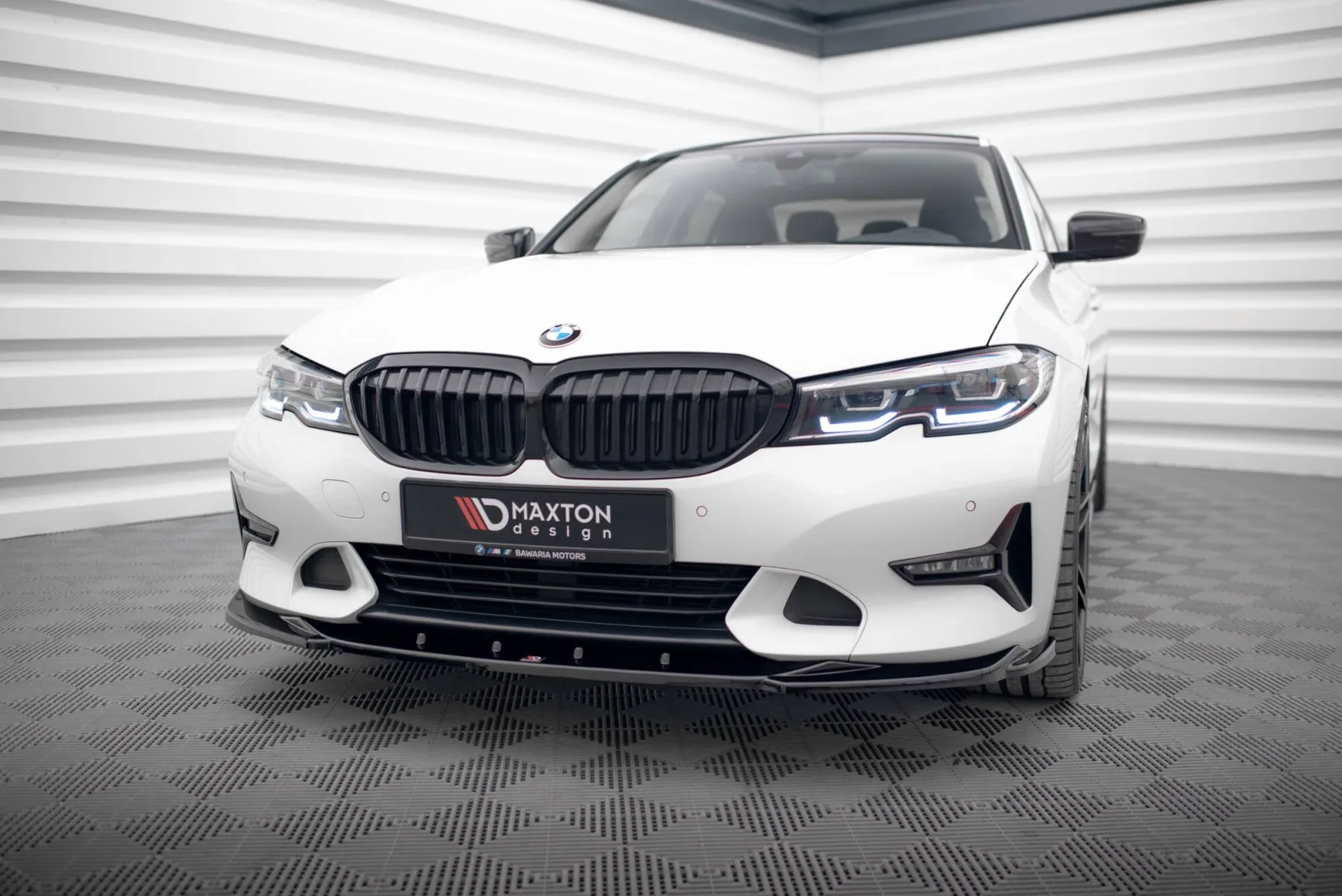 Front Splitter V.2 compatible with BMW 3 Sport Line G20 / G21