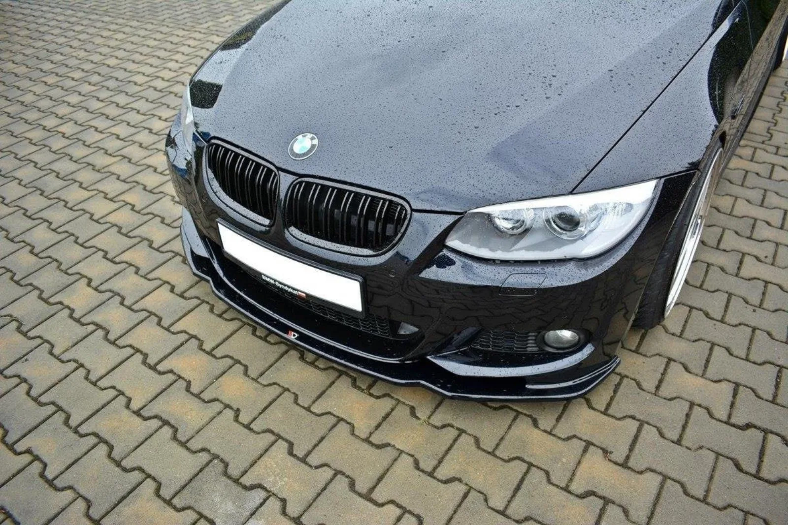 Front Splitter V.2 compatible with BMW 3 E92 M-PACK FACELIFT