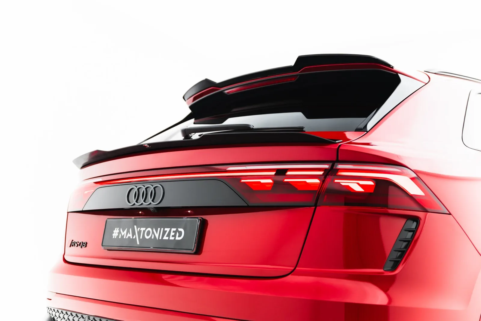 Lower Spoiler Cap V.1 compatible with Audi RSQ8 Mk1 Facelift